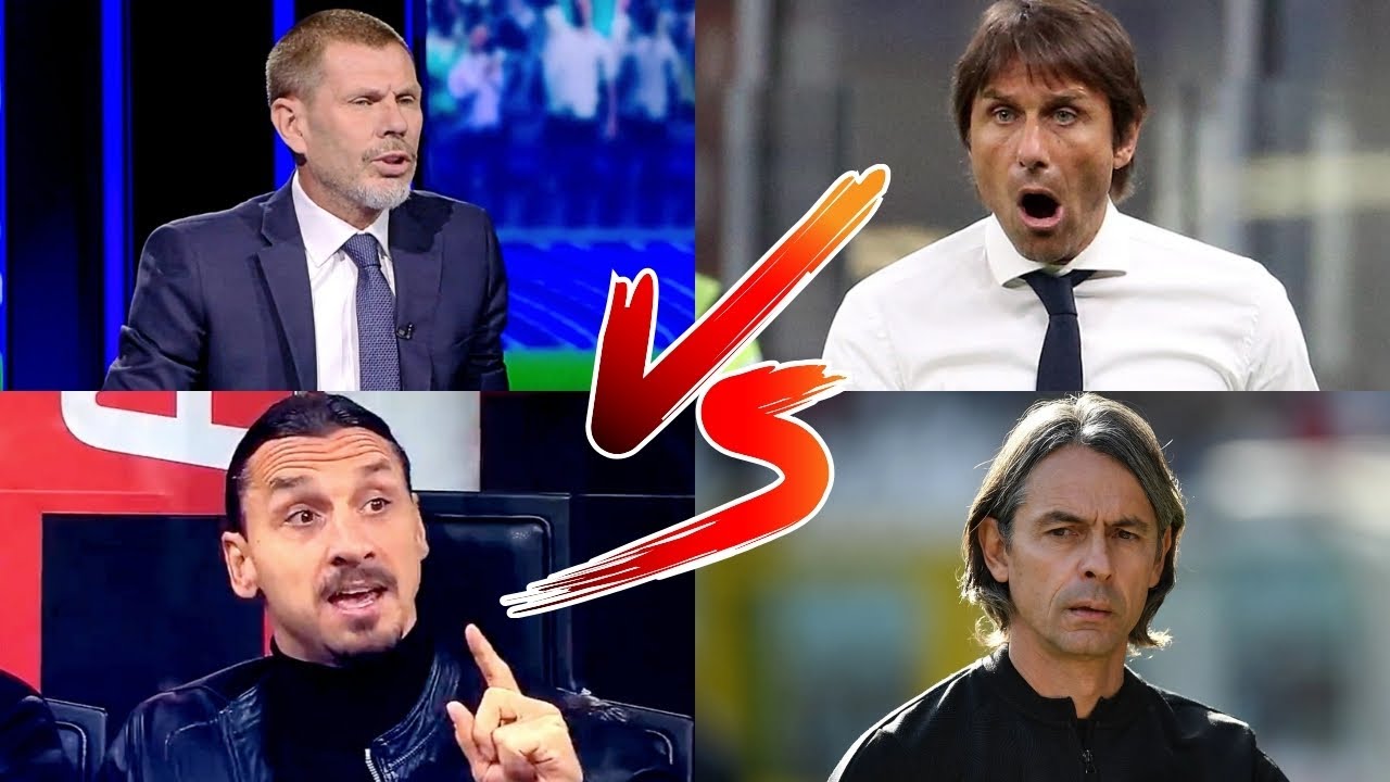 MIGLIORI LITI NEL MONDO DEL CALCIO ITALIANO tra BOBAN, CONTE, IBRAHIMOVIC, FILIPPO INZAGHI E ALTRI!