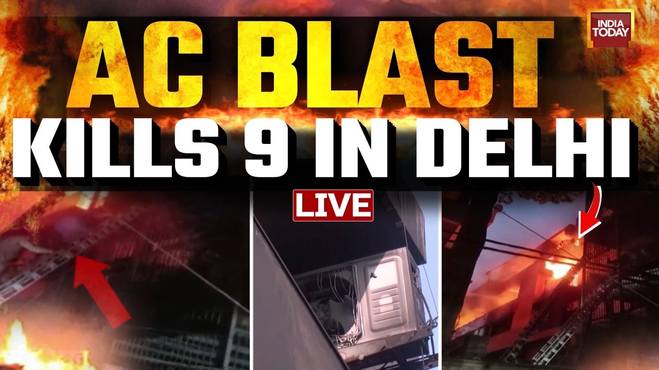 Delhi Vivek Vihar Fire Live: 9 killed in Delhi building fire, AC Blast Suspected | Delhi News Live