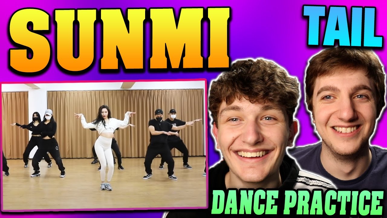 SUNMI - TAIL (Choreography Practice) REACTION!!