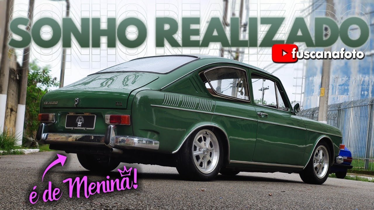 SONHO REALIZADO APÓS 15 ANOS MULHER REALIZA SONHO DE TER SUA VW TL 1970 CUSTOMIZADA - Fusca na Foto