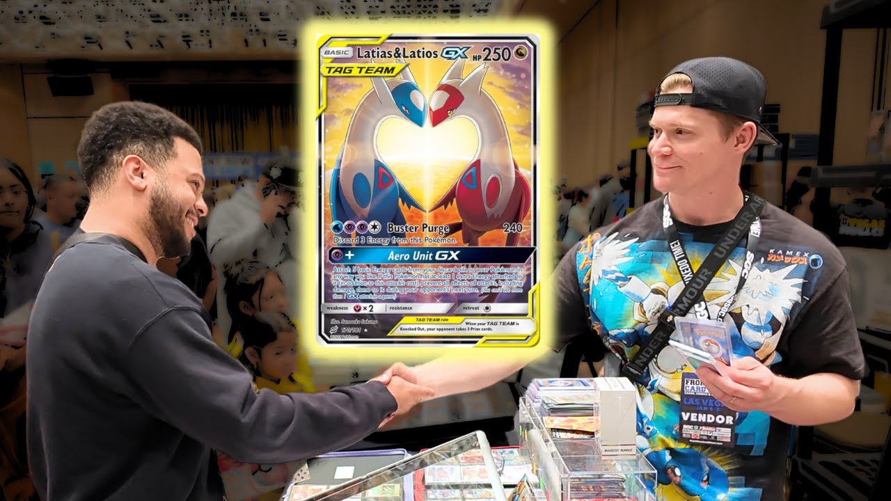 HE OPENED ONE PACK AND PULLED A $5,000 CARD 🤯 | Pokemon Vendor POV, Front Row Card Show Las Vegas