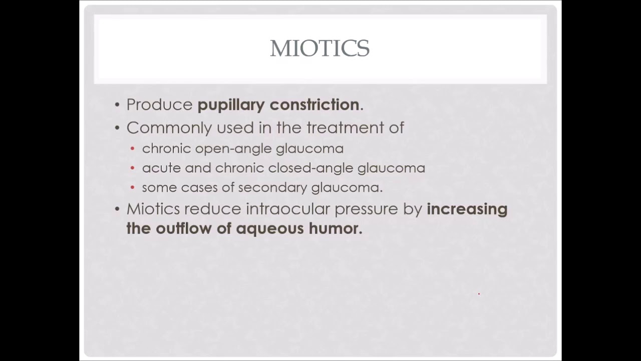Applied Pharmacology Chapter 10   Eyes and Ears