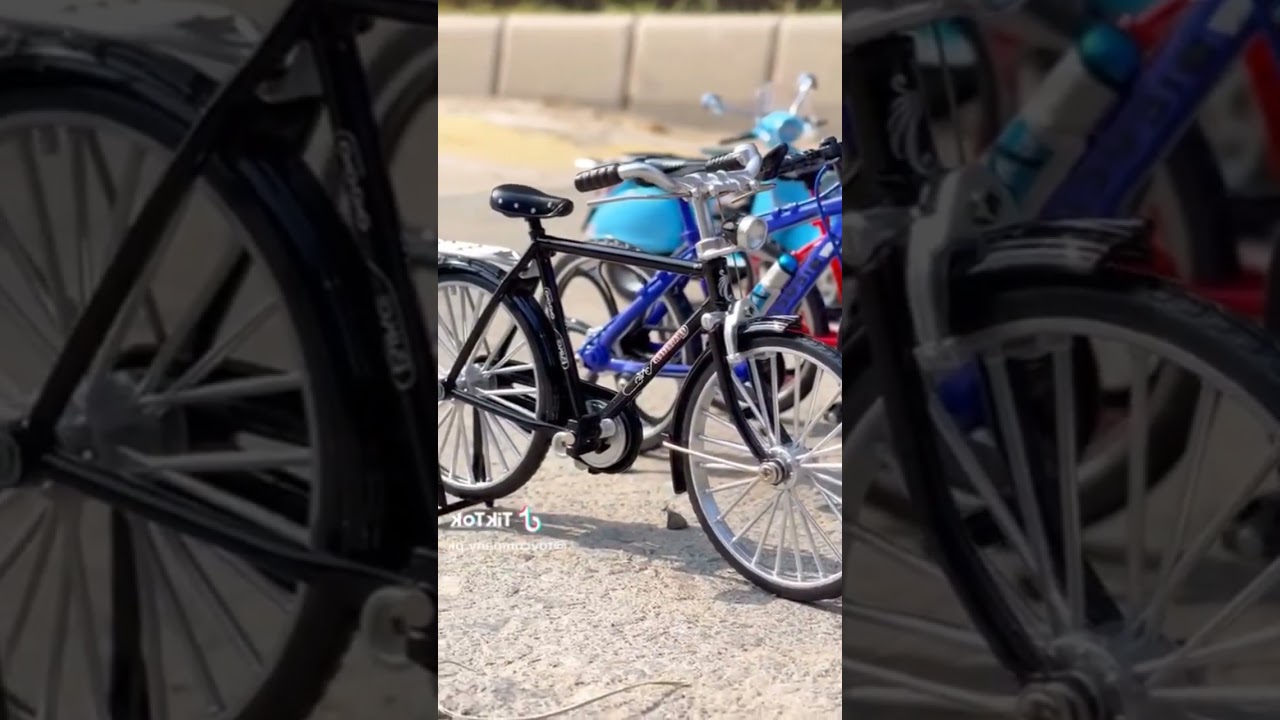 Pria Merekam Mainan Sepeda Mini BMX Pancal Fixie MTB Road #bike #bycicle #shorts #threads #reels