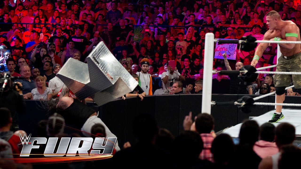 17 raging ring step attacks: WWE Fury