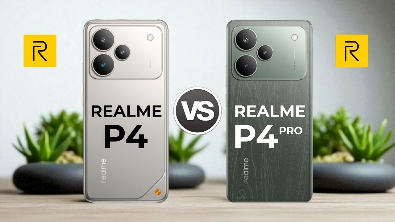 Realme P4 5G Vs Realme P4 Pro 5G