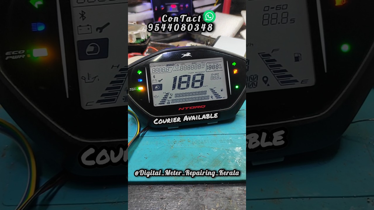 Ntorq Meter Repair🪛#tvsntorq #display #faded #solutions #repairing #racing #automobile