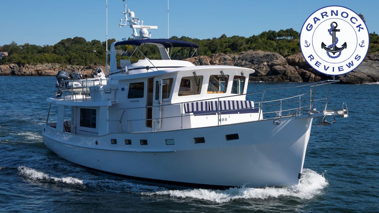 Krogen 48 AE Review | Long-Range Trawler Yacht Tour