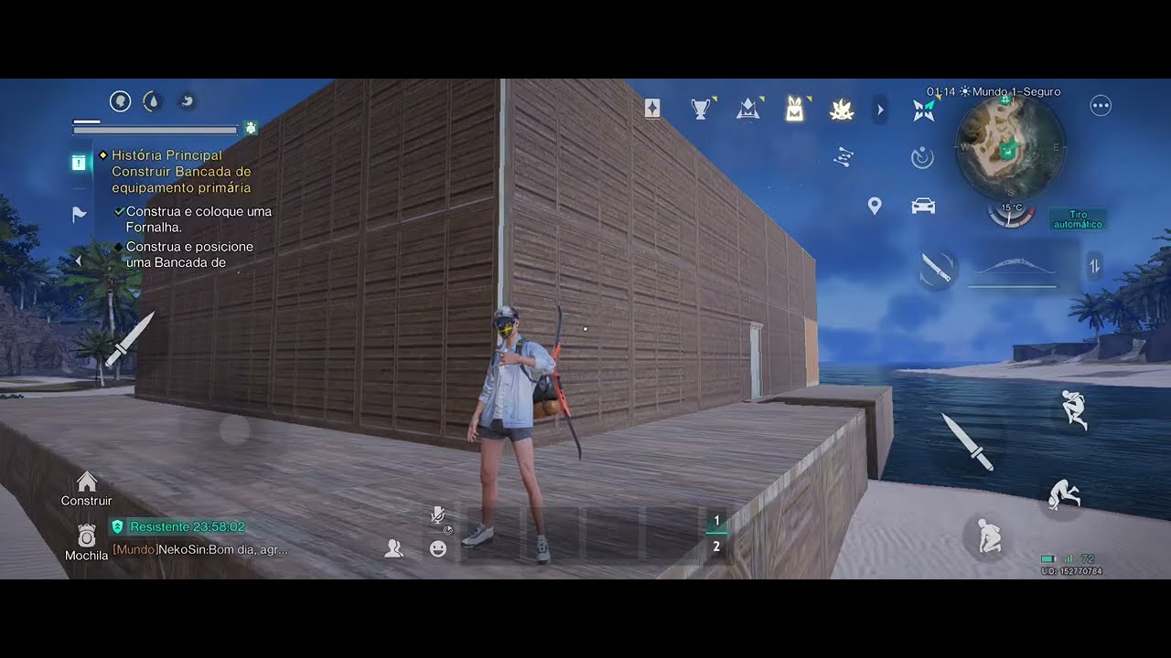once human PvP  Procurando itens pra cria a bancada que fabrica armas  