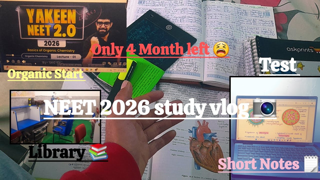 COVERING MY 4 Month Backlog🤯 in 30 Days 📚 #neet2026 #studyvlog #motivation #Aspirant @ajaydalvatia