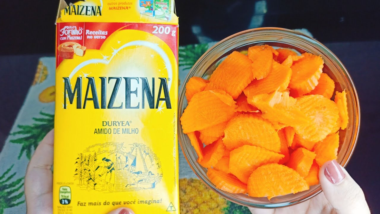 TEM CENOURA E MAISENA?FAÇA ISSO NO CAFÉ DA MANHÃ OU LANCHE DA TARDE