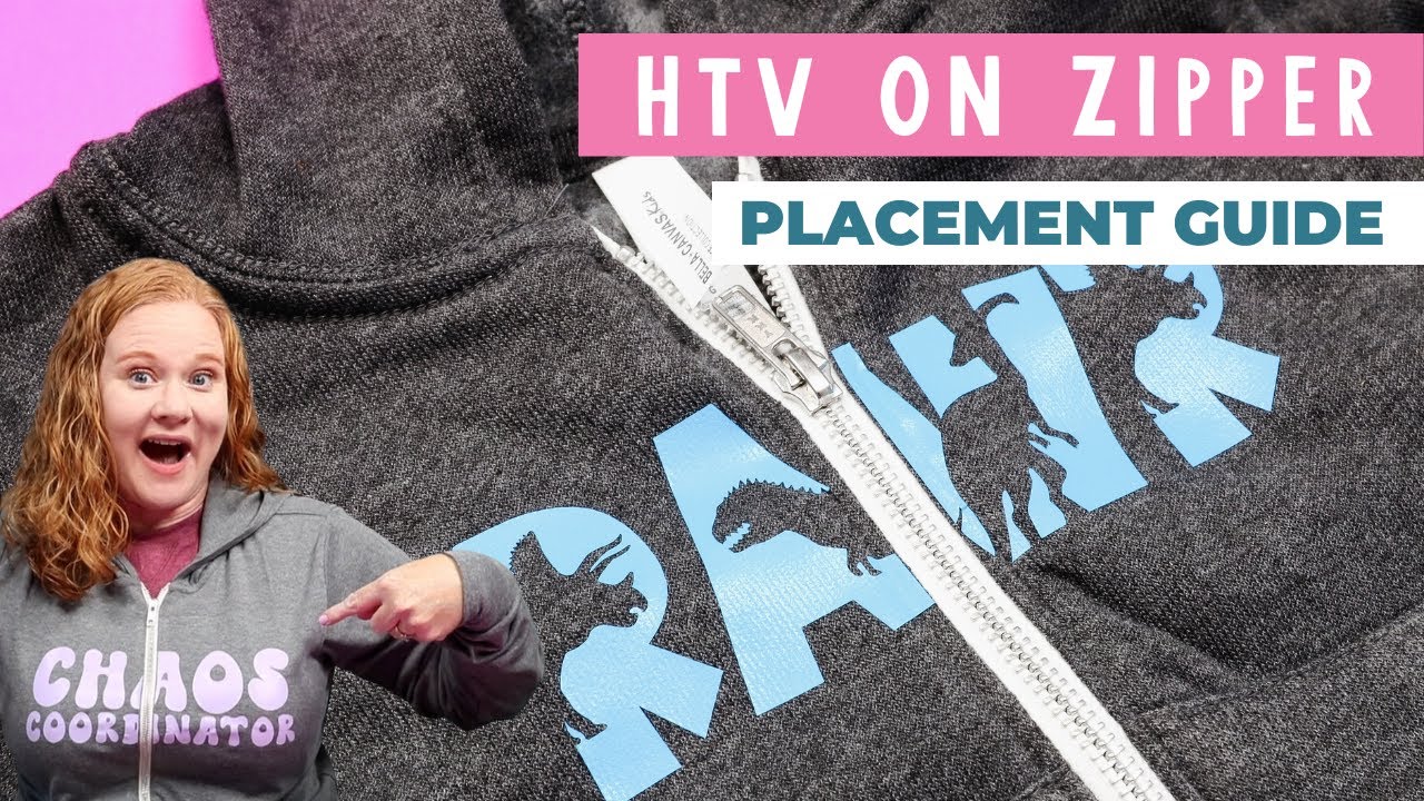 Custom Zip Up Hoodies with HTV and BELLA+CANVAS