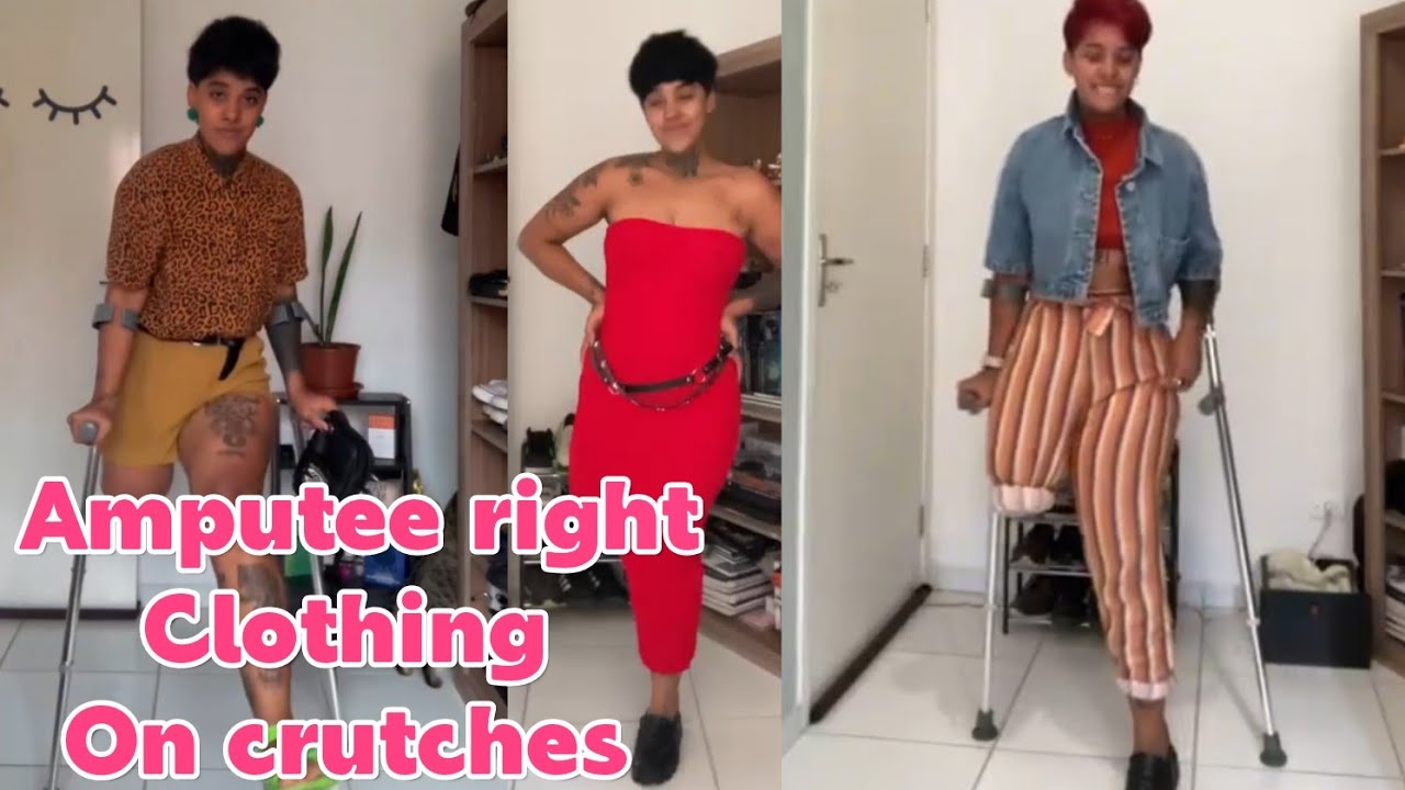 Choosing right clothing as amputee using forearm crutches