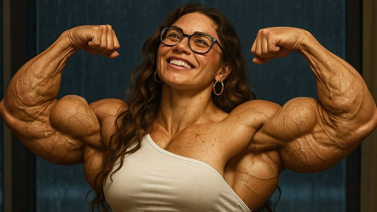 THIS GERMAN FEMALE BODYBUILDER HAVE SOME SERIOUS BICEPS : TIFANI
