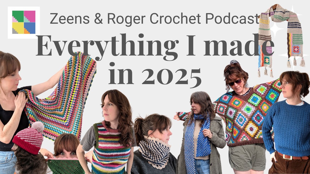 Everything I Crocheted (and Knitted!) in 2025
