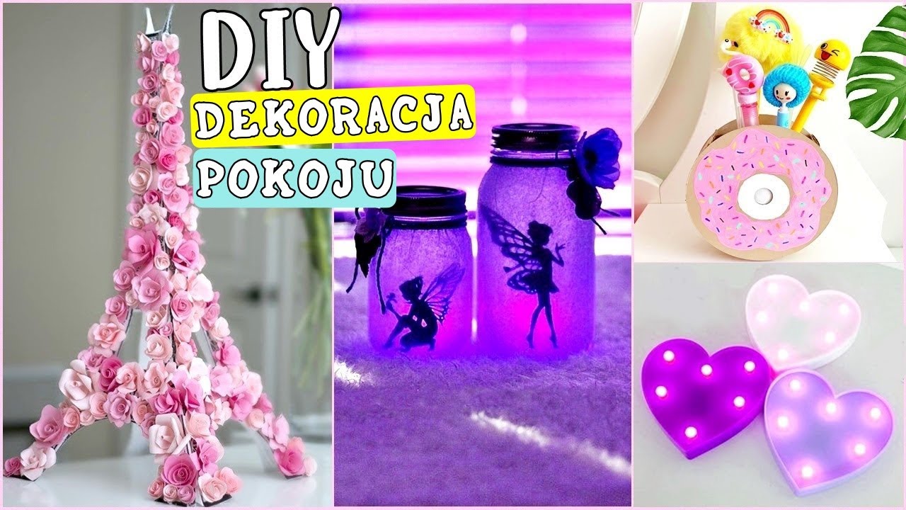 Dekoracja pokoju DIY! Pomysły na łatwą DEKORACJĘ DIY pokoju i biurka, KTÓRE MUSISZ WYPRÓBOWAĆ!