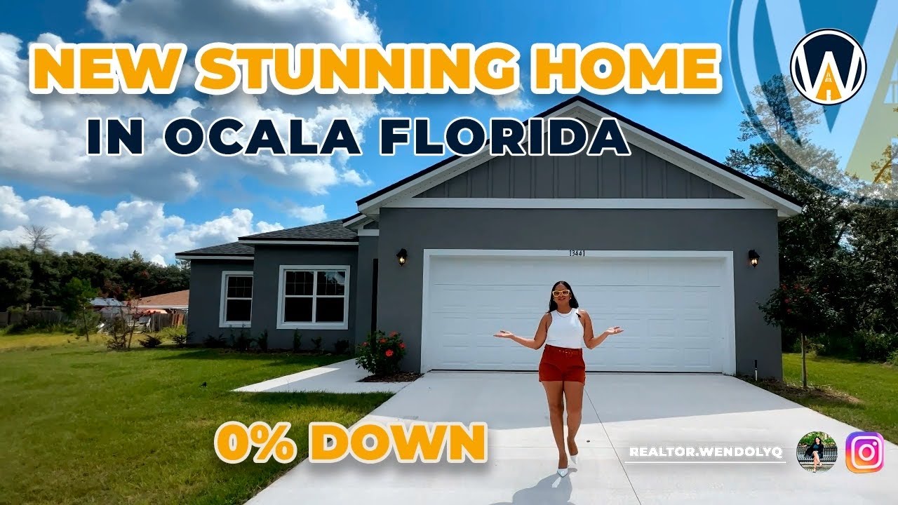 WHAT DOES $320,000 GET YOU IN OCALA, FL? | NEW HOME TOUR NO HOA NO CDD