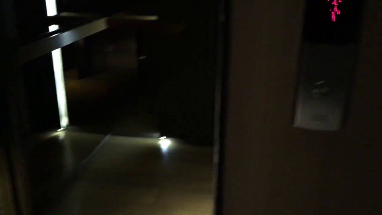 RARE kone ecodisc traction elevator @ Bangkok, Thailand
