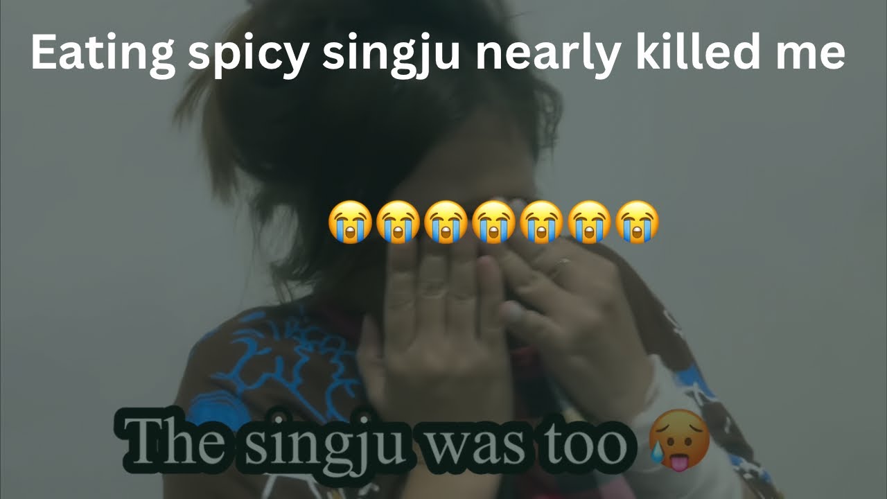 Visiting a friend who stays in Noida Uttar Pradesh|eating spicy sinju and crying😂😅🥺