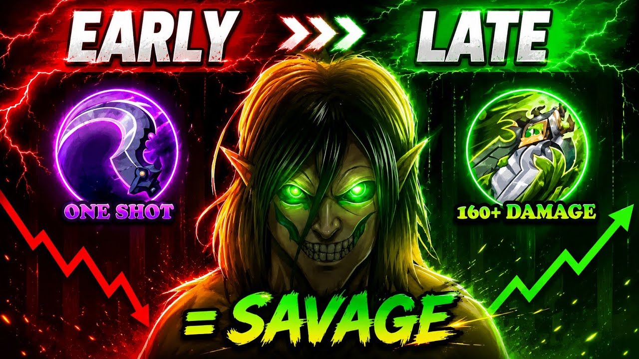 EARLY GAME YIN 😴 LATE GAME YIN = SAVAGE MONSTER 😈
