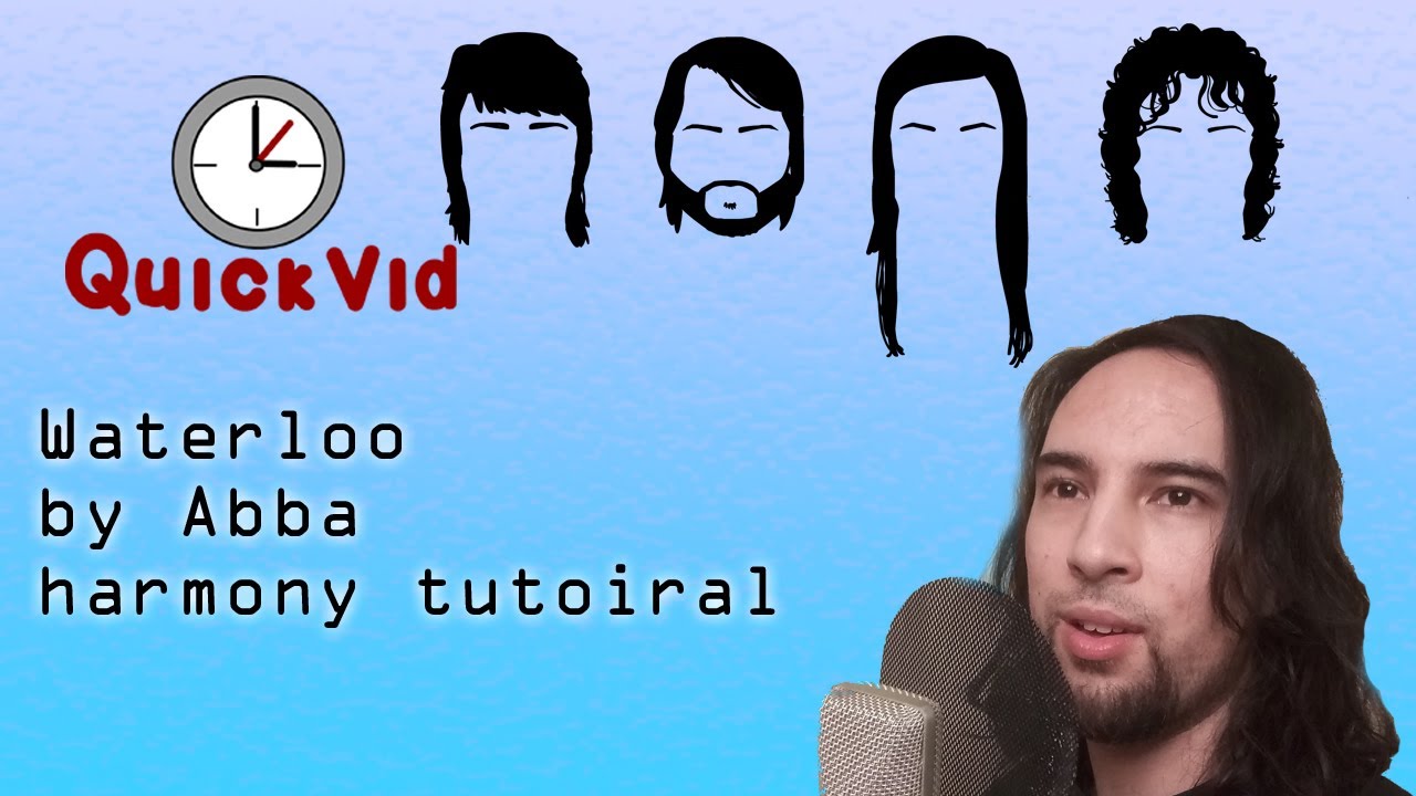 Waterloo by Abba Harmony tutorial