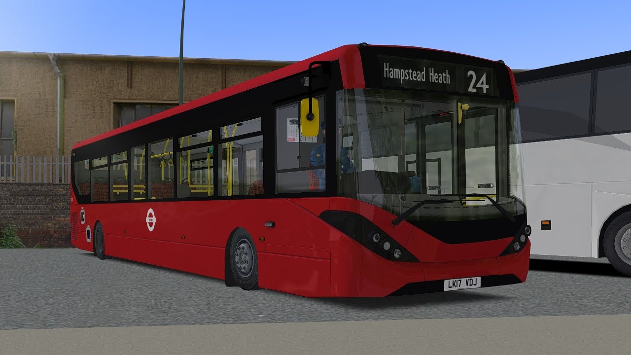 OMSI 2 London | Abellio throw out Enviro 200 MMC onto Route 24 Pimlico - Hampstead Heath