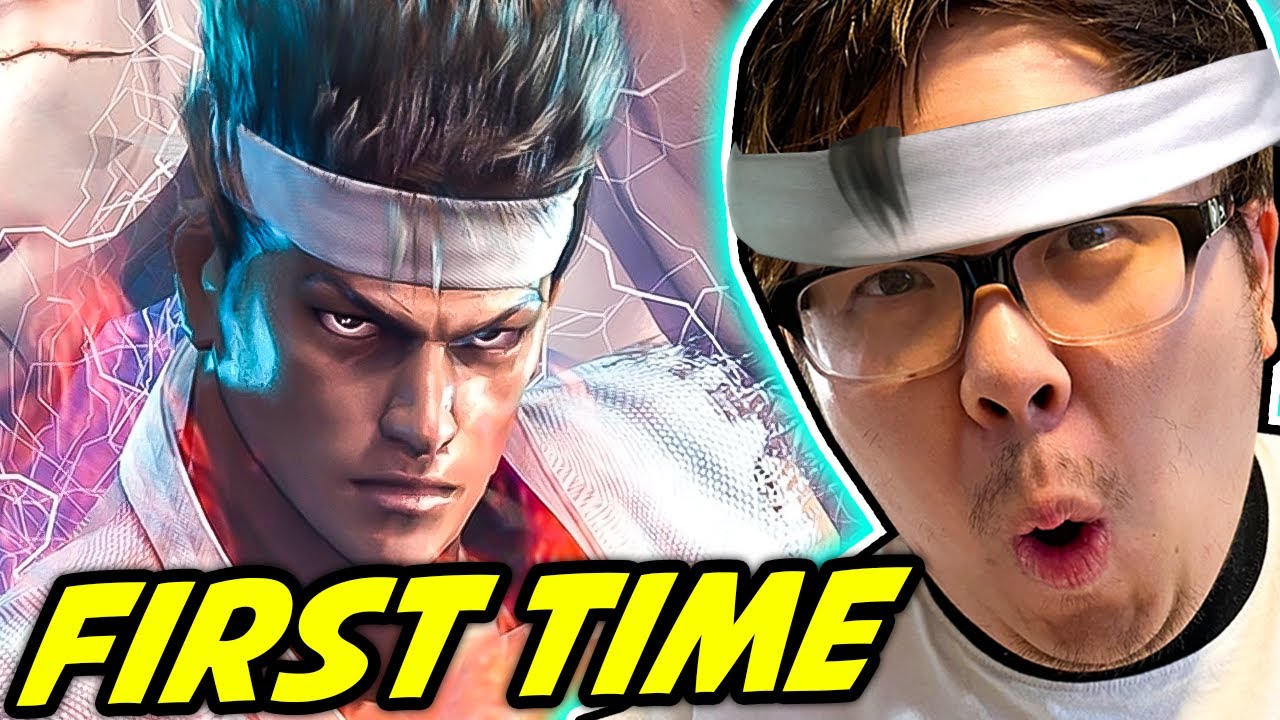 MY FIRST TIME PLAYING VIRTUA FIGHTER 4