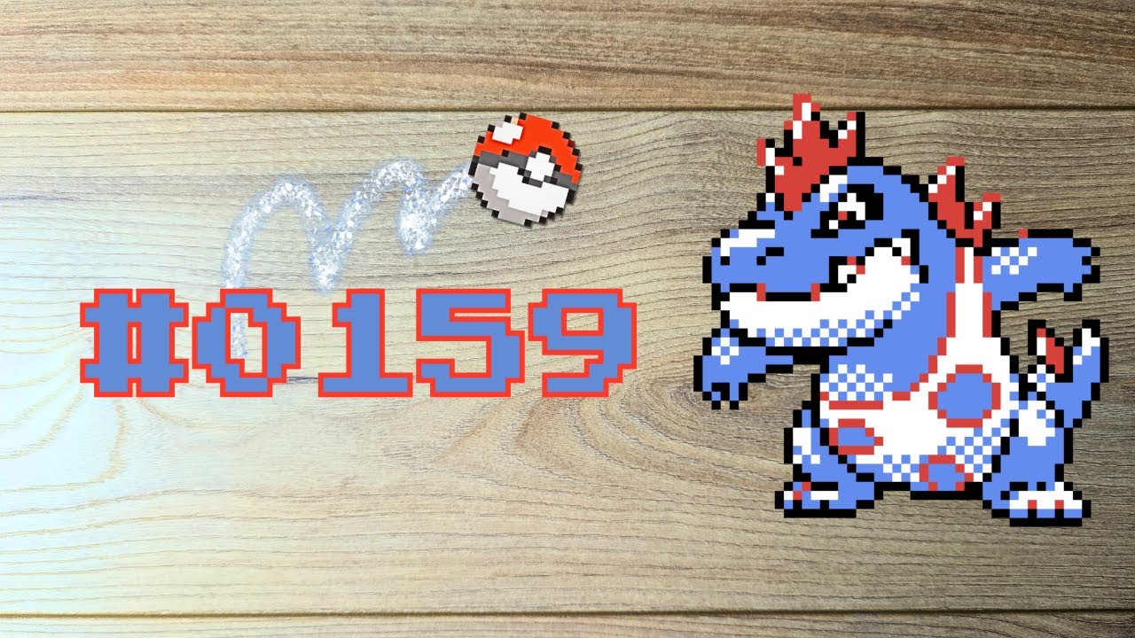 [#0159] How to get Croconaw via Evolution in Gen 2