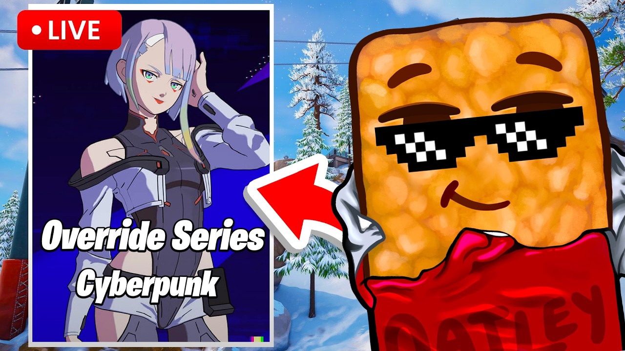 🔴LIVE - CYBERPUNK EDGERUNNERS CUP (Fortnite)