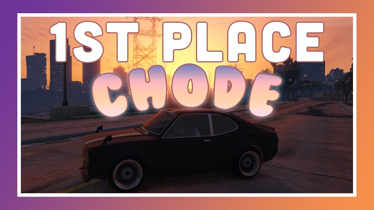 1st Place Chodie! NoPixel Street Racing