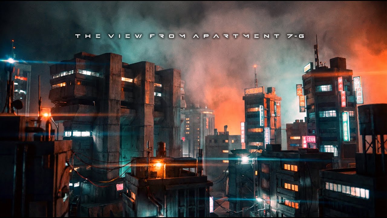 The View From Apartment 7-G - ( Midweek Dystopia Series 63 ) - Cyberpunk / Space Ambient Music