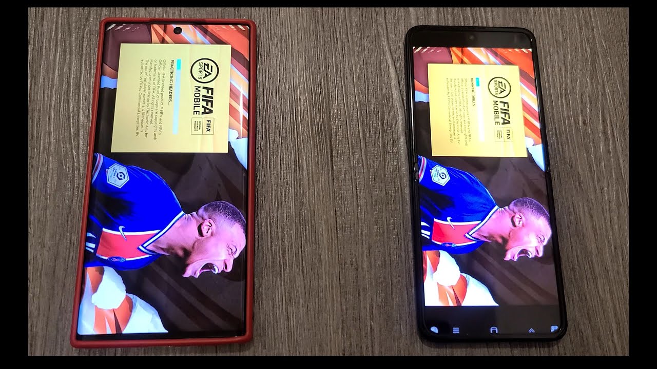 Samsung Note 20 Ultra vs Samsung Z Flip 3 Speed Test