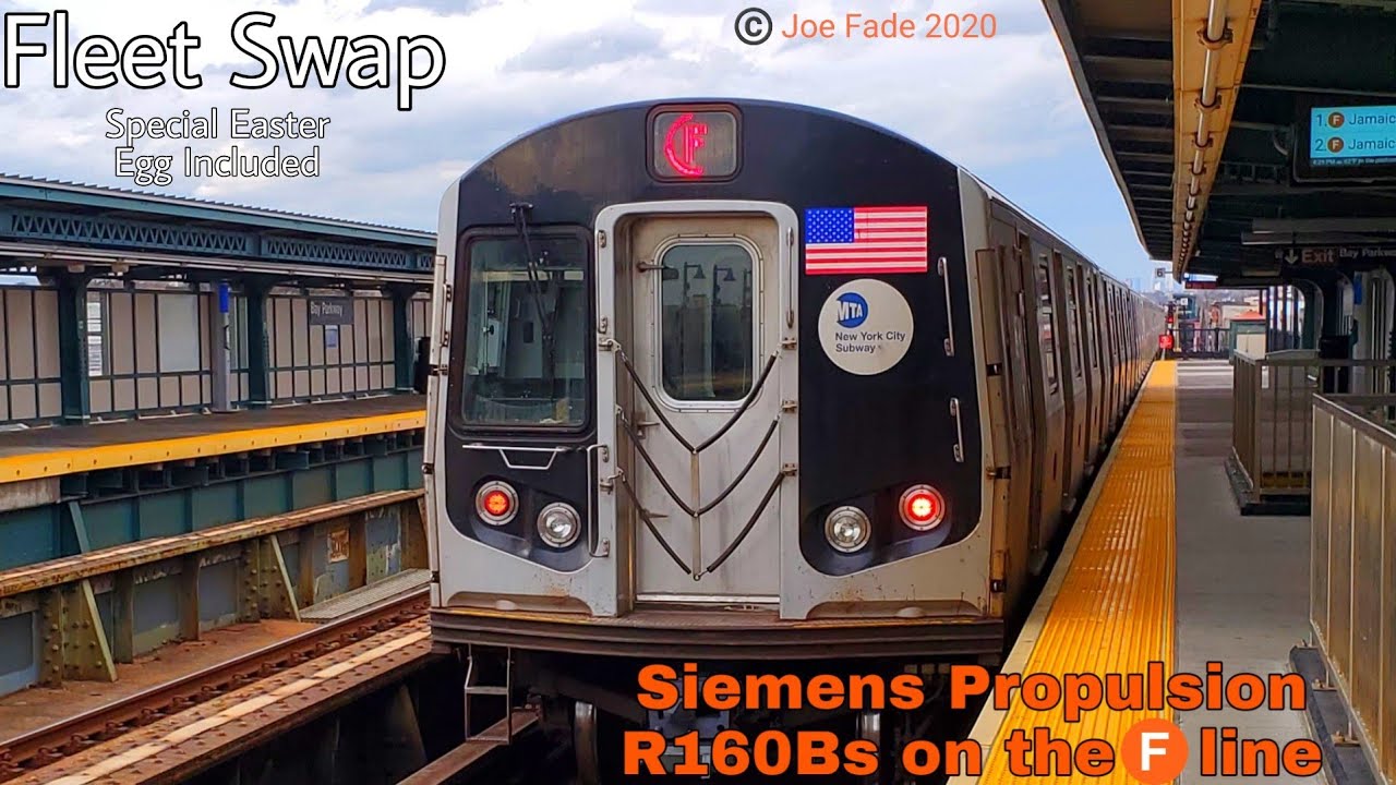 MTA New York City Subway: Siemens Propulsion R160Bs on the F line