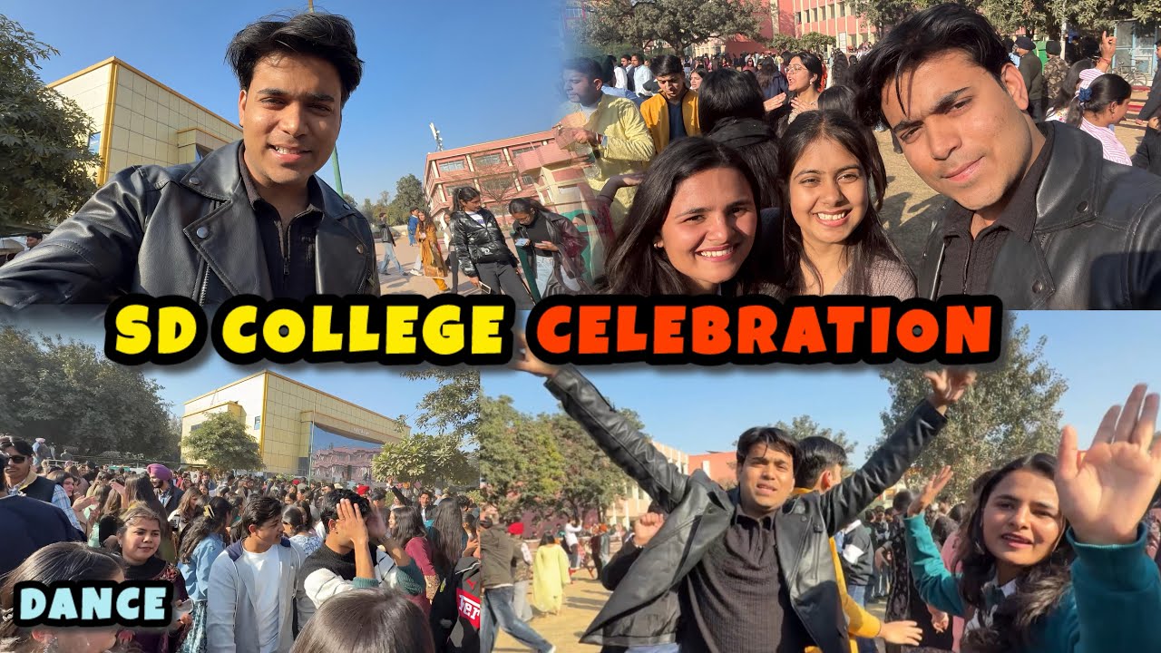 SD COLLEGE CHANDIGARH CELEBRATION VLOG | WHAT WE DO IN SD COLLEGE | MUST WATCH 