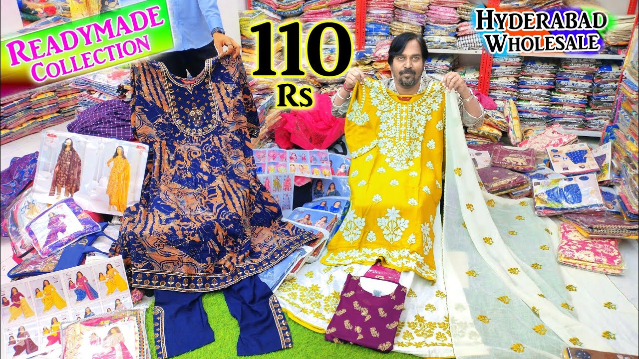 Hyderabad Wholesale Readymade Catton Catalogue All Type Variety All India Delivery Zainab Suit House