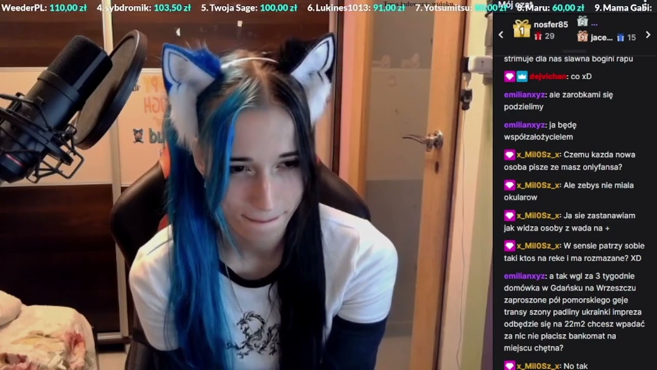 vooltbanicja emilianxyz widz oraz wielce czcigodny twitch czatownik zaprasza strimerkę na parapetówę