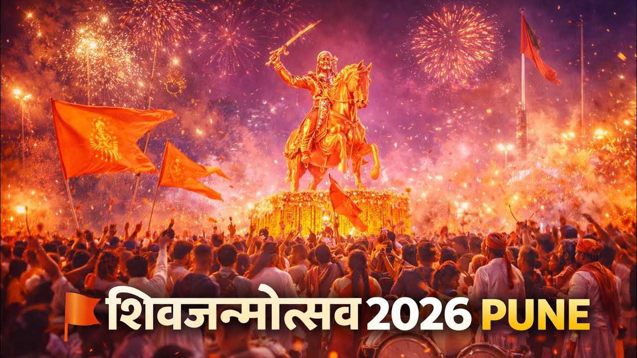 शिवजन्मोत्सव 2026 पुणे 🔥 | कोथरूडचा भव्य उत्सव 🚩 | RUSHI VLOGS