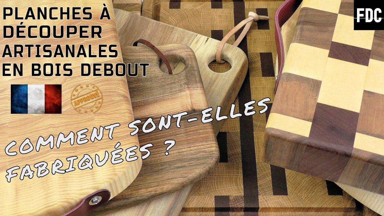 Planches à découper en bois debout: Reportage 🔪