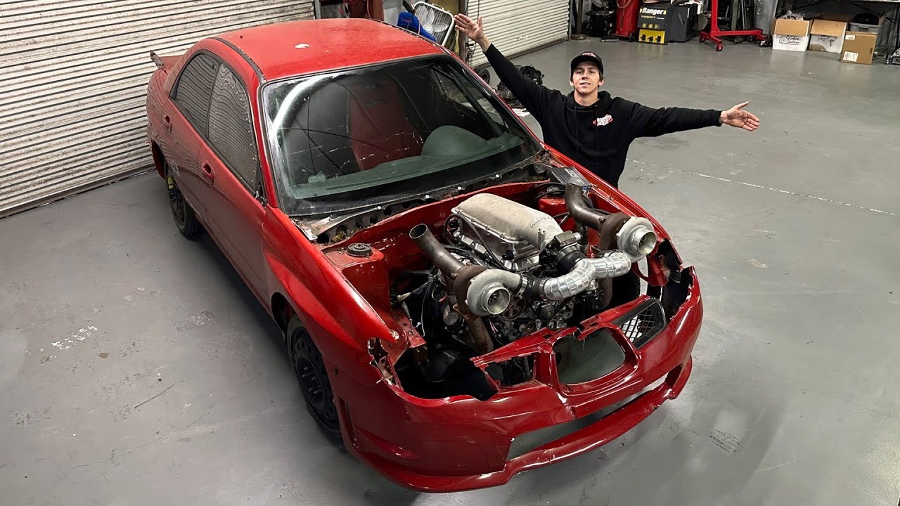 I Built a Twin Turbo AWD J-Series Subaru