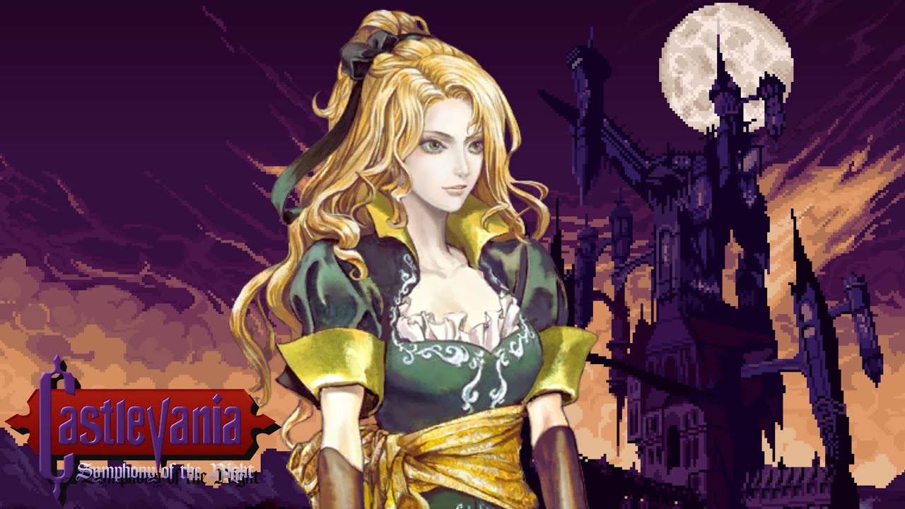 Maria Renard Defeats All Bosses in Castlevania Symphony of the Night
