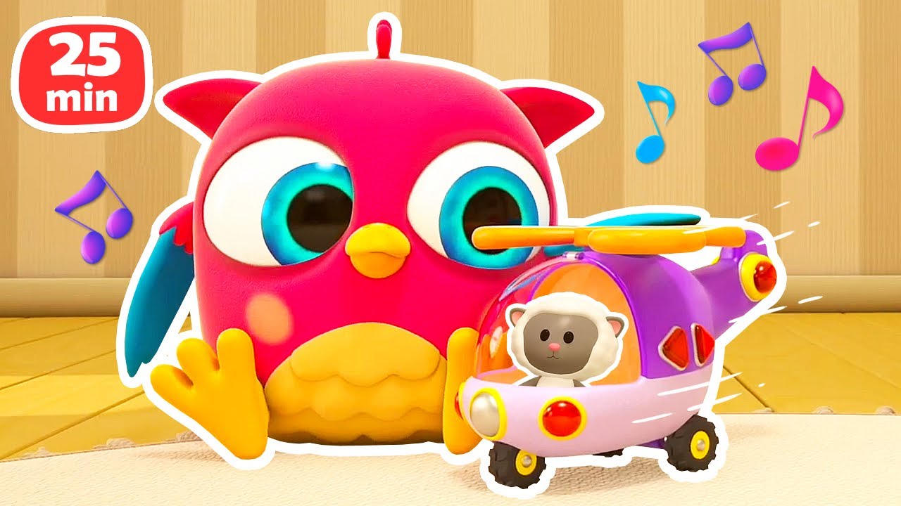 Baby Birds & Baby Toys: A Helicopter, a Toy House for Animals & More!