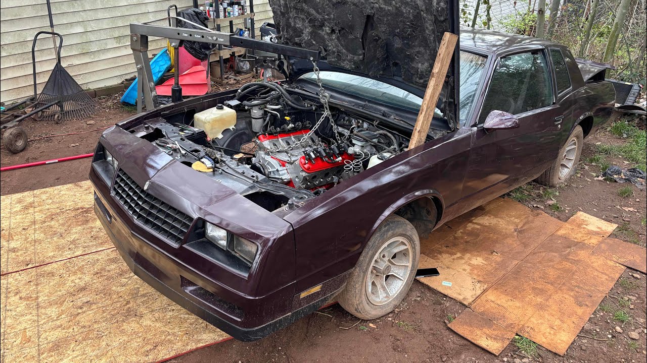 LS SWAPPING MY 87 MONTE CARLO SS PART:6