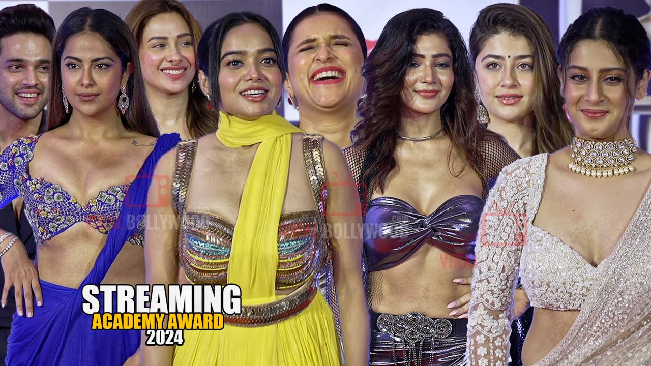 Celebrities arrives at NEXA Streaming Academy Awards 2024 | Manisha Rani, Mannara, Isha Malviya