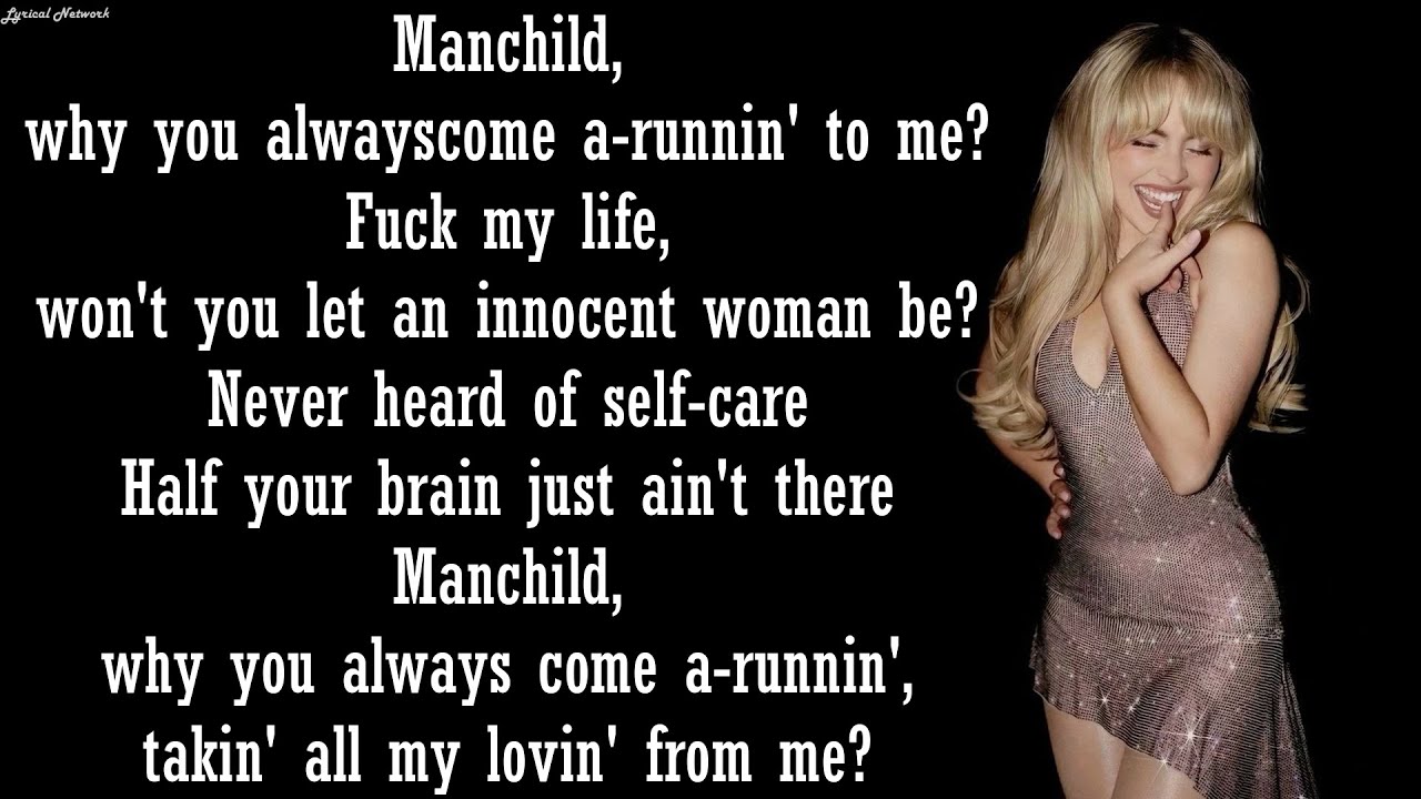 Sabrina Carpenter – Manchild | Lyrics