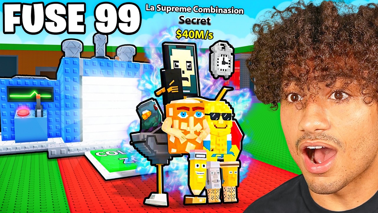 I Fused 100 LUCKY BLOCKS In Steal A Brainrot And Got This..