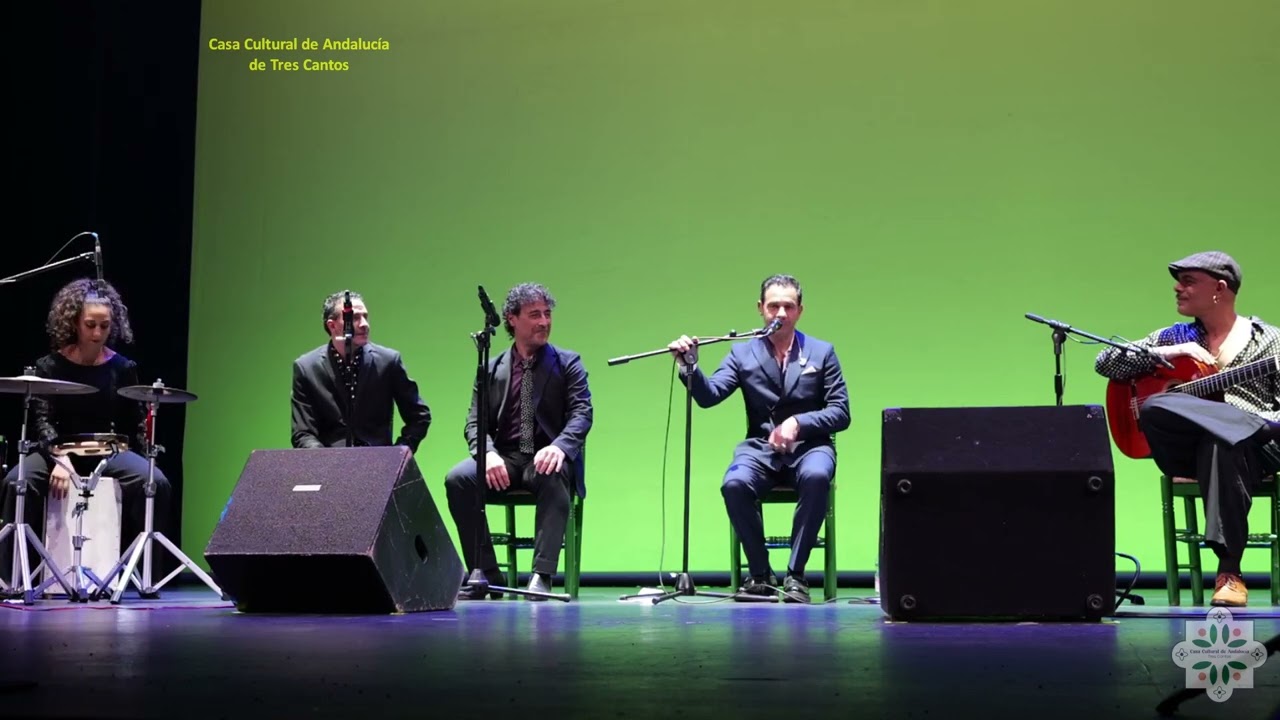 Presentación de Paco del Pozo, Gala del XV Concurso Nacional Flamenco 