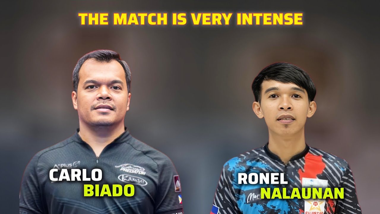 Last 32 | Carlo Biado 🆚 Ronel Nalaunan | The Match is Very Intense