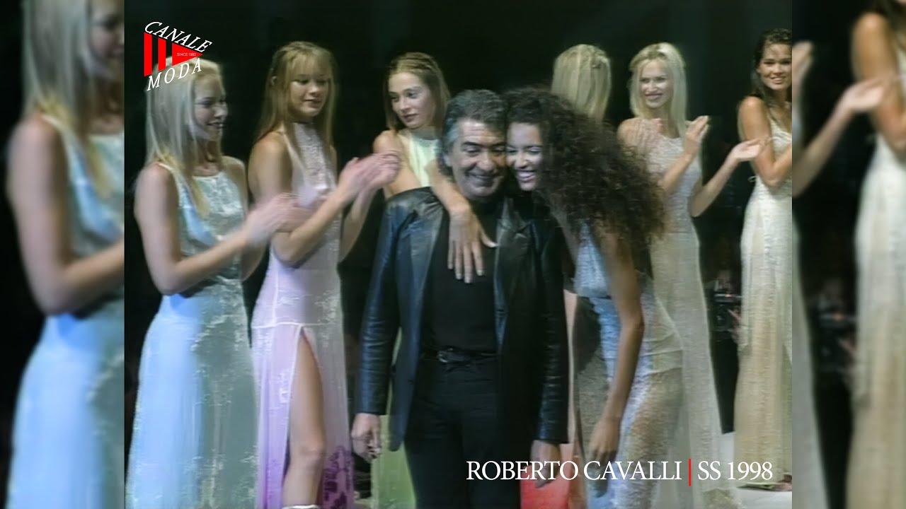 ROBERTO CAVALLI Spring Summer 1998 Milan 4K - Canale Moda