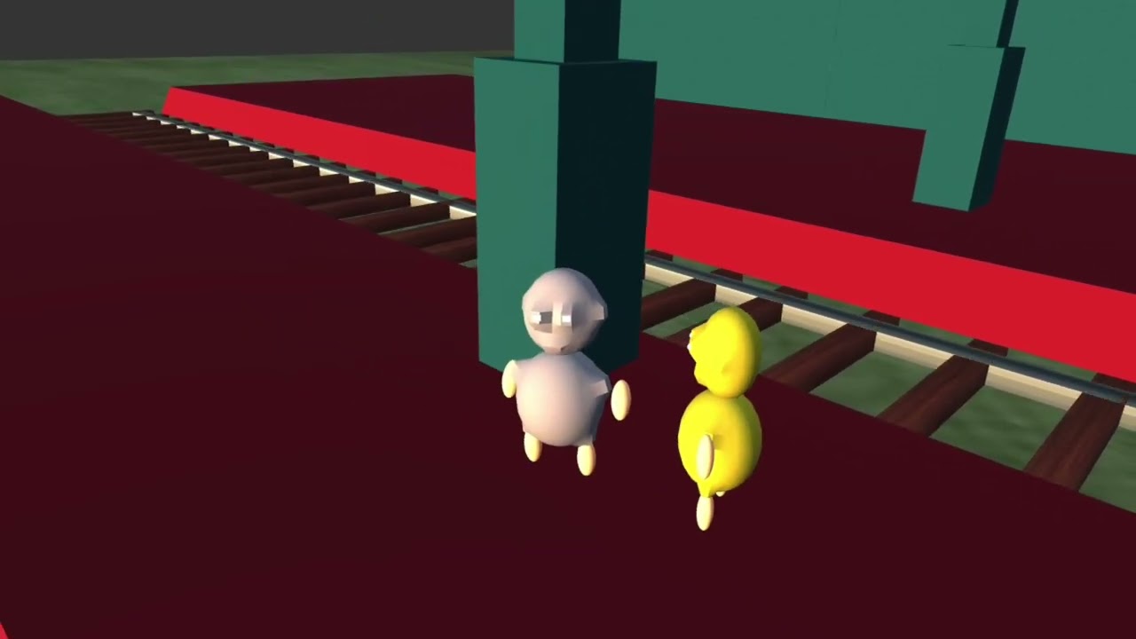 New 3d animation railway station in prisma 3d animation #prisma3d
