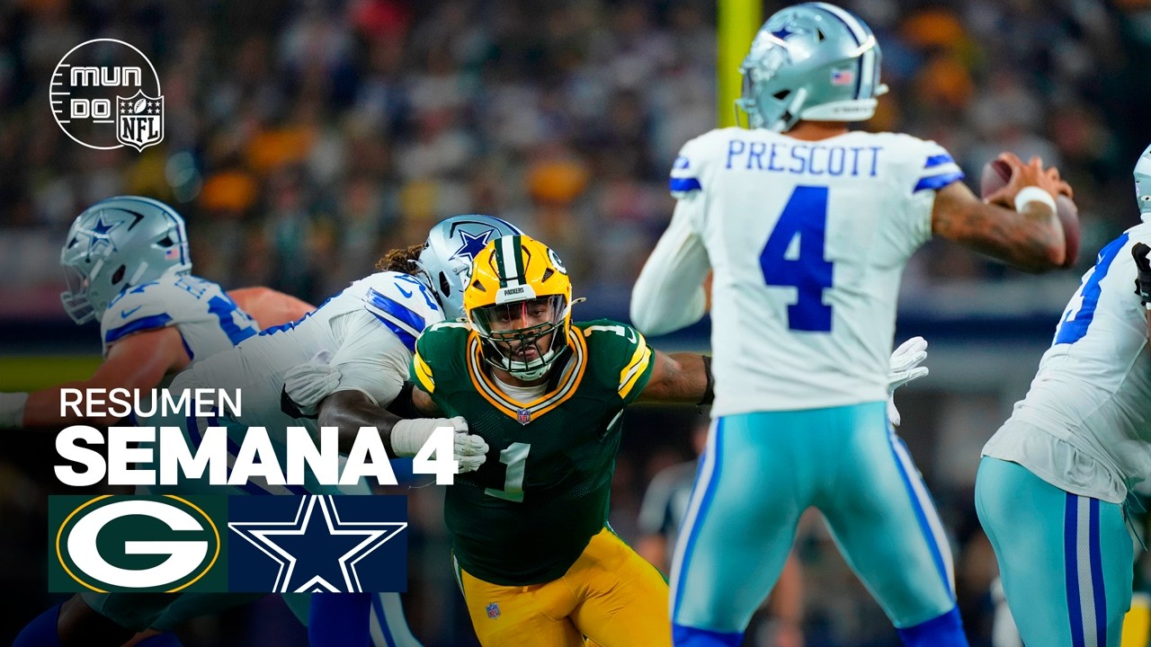 Green Bay Packers vs. Dallas Cowboys | Resumen NFL en español - Semana 4 | NFL Highlights 2025