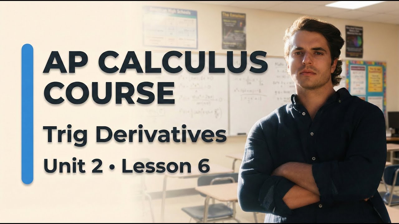 The BEST way to memorize Trig Derivatives [AP Calc U2L6]